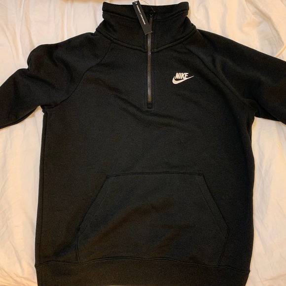 Nike Quarter Zip Fleece Sweatshirt - Picture 3 of 5